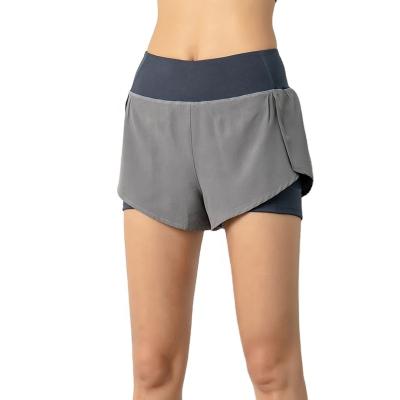 China 2021 Wholesale Custom Anti-wrinkle Women's Sports Shorts Quick-Drying Gym Yoga Training Breathable Shorts for sale