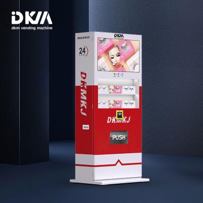 China Dkmvending SDK Eyelash For Sale Hair Beauty Wall Mounted Custom Touch Screen Lash Vending Machine for sale