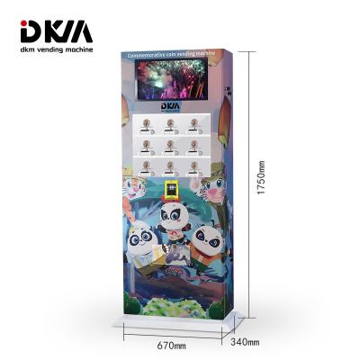 China SDK DKMVending 21.5 Inch Touch Screen Free Standing Coin Souvenir Vending Machine for sale