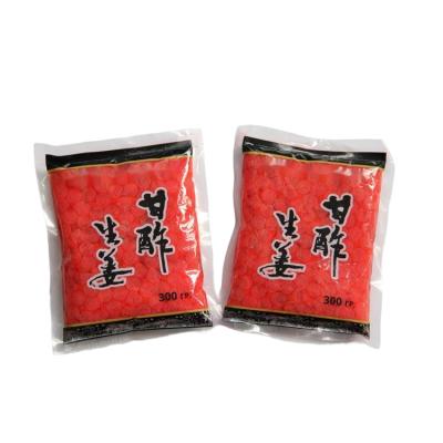 China Manufacturer's Supply 300G Ginger Sweet White Pickled Sushi Soft Ginger for sale