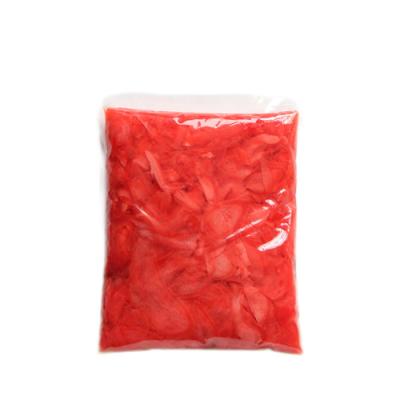 China PRESERVED Made In China 1.5Kg Preserved Slice White Pink Sushi Ginger In Bags for sale