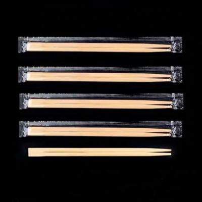 China Wholesale price chopsticks 21cm cute twin half thick slice bamboo knotless joint in chinese factory unique chopsticks for sale