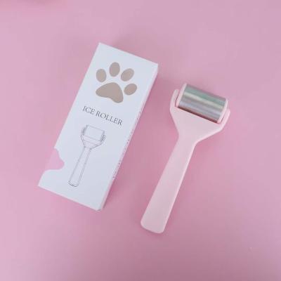 China Custom Cheap Wrinkle Remover Price Ice Roller Stainless Steel Head ABS Handle Massage Ice Roller Wholesale for sale