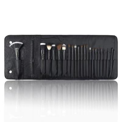 China Angular blush 2022 hottest wooden handle 22pcs makeup set brush wholesale china in stock for sale