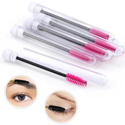 China Daily Disposable Reusable Brush Tube Reusable Eyelash Mascara Mascara Wand Wholesale Wholesale for sale