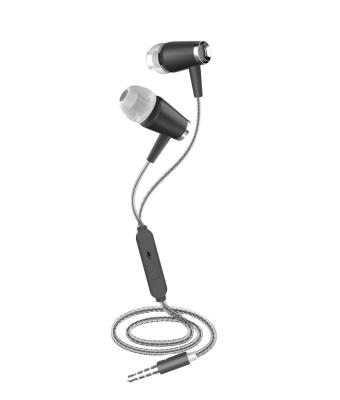 China 2021 In-ear Fashion Design With Microphone 3.5mm Interface With Good Quality Mobile Wired Portable Headset for sale