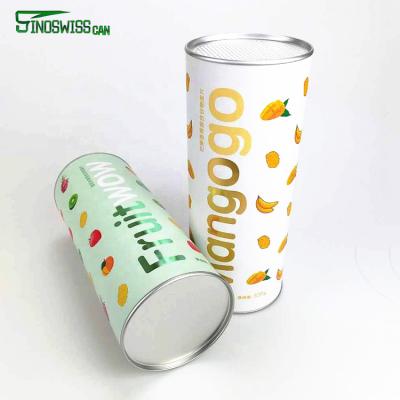 China Recyclable Closing Packaging Paper Boxes For Dried Fruit Multi-Specification Round Cardboard Packaging for sale