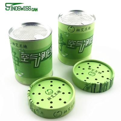 China Recyclable Custom Size Private Label Paper Air Freshener Boxes With Air Holes for sale