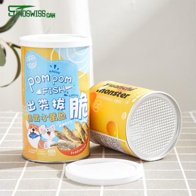 China Recyclable Private Custom Paper Cashew Packaging Candy Storage Cans Box For Chocolate Candy for sale