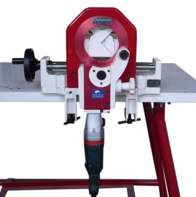 China Orbital electric automatic stainless steel pipe cutter tube cutting saw machine Lefon Lite4 à venda