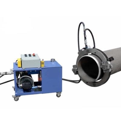 Cina OCH830 PLC control hydraulic station type 26 - 32 inches explosion proof pipe cold cutting and beveling machine in vendita