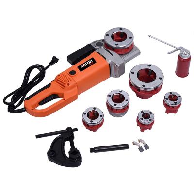 China 6 Dies Pipe Threading Machine Kit Portable Electric Power 1/2