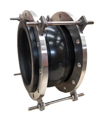 China Flange Pipe Rubber Bellows Expansion Joint With Caliber DN32-DN3000 And High Pressure Resistance for sale