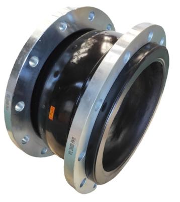 China Epdm Nbr Single Sphere Flange Rubber Expansion Joint For Pipe / Rubber Flexible Joint Flange Tipo à venda