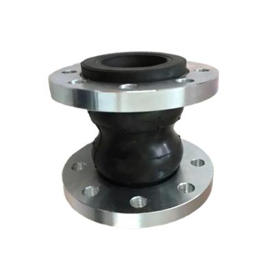 China Custom Dn150 Jis Galvanized Carbon Steel Epdm Connector Double Arch Expansion Joint Flanged for sale