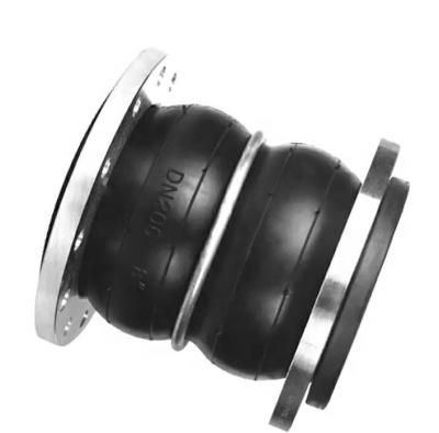 China Epdm Rubber Expansion Joint Double Sphere Flex Connector Epdm Bellows Expansion Joint for sale