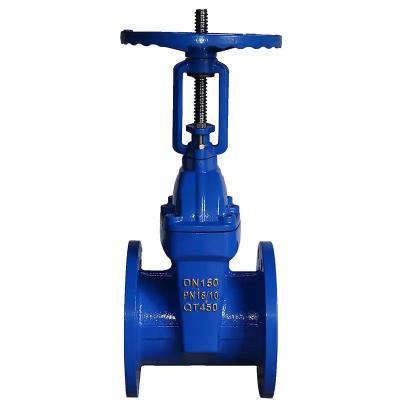 China PN16 Rising Stem Soft Sealing Gate Valves ANSI 150LB 316 Stainless Steel Cast Iron for sale