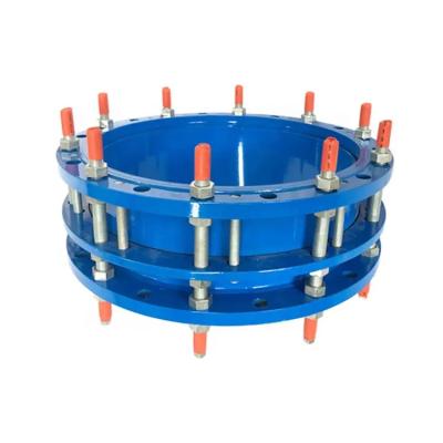 China DN350 PN10 Ductile Iron Expansion Joint C2F Double Flange Transmission Joint Valve Pipeline Connection for sale