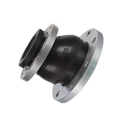 China Eccentric Reducer Rubber Expansion Joint Carbon Steel Flange End EPDM Expansion Joint for sale