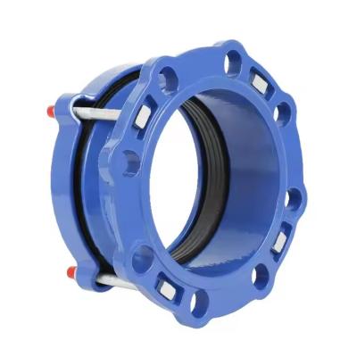 China Wide Range Cast Iron Universal Fittings HDPE And PVC Pipe Flange Adapters Stainless Steel Connectors for sale