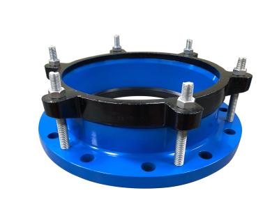 China Manufacture Carbon Steel Pipe Joint Ductile Cast Iron Pvc Quick Flange Adapter for sale