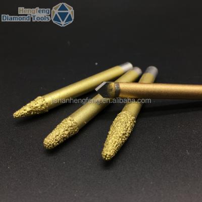 China CNC Engraving Engraving Diamond Engraving Tools Brazing Welded Chisel for sale