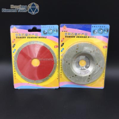 China Diamond Edged Round Shape Glass Drilling Cutting Grinding Wheel for sale