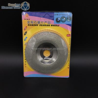 China Glass Drilling Cemented Carbide Diamond Glass Cutting Grinding Wheel Blade for sale