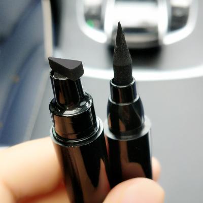 China CMAADU Makeup Waterproof Professional Double Ends Eye Wing Stamp Waterproof Eyeliner Pen YZB for sale