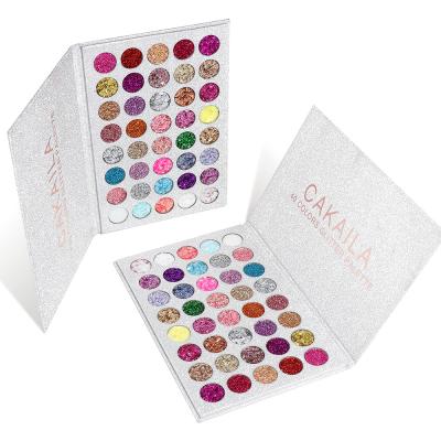 China Waterproof CAKAILA CAKAILA-LP 40 Colors Glitter Diamond Glitter Eyeshadow Powder Palette for sale