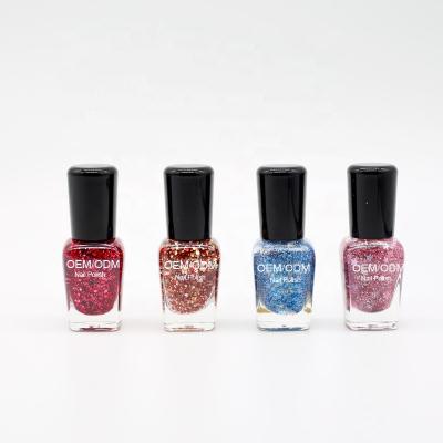 China NEWEST NAIL COSMETICS NP031 FAIRY Gel 8ml Glitter Rainbow Nail Polish for sale