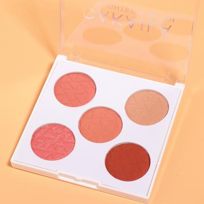 China Natural CMAADU CAKF5S Rose Gold Blush Bronzer Palette for sale