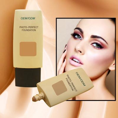 China Brighten FAIRY COSMETICSS LF02 Long Lasting Waterproof Facial Whitening Liquid Foundation for sale