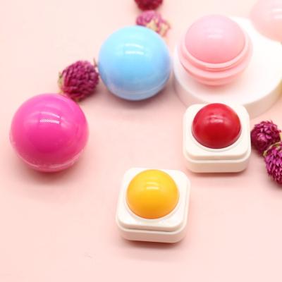 China FAIRY Sunscreen COSMETICS LS21 Strawberry Ball Shape Lip Balm Stick for sale