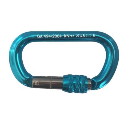 China Outstanding Aluminum Alloy Quality Climbing Rescue Safety Alloy Pull Release Rope Buckle for sale