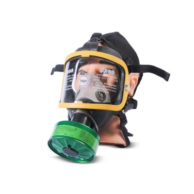 China Silica Gel Manufacturer Supply Silica Gel Protective Breathing Industrial Gas Mask for sale