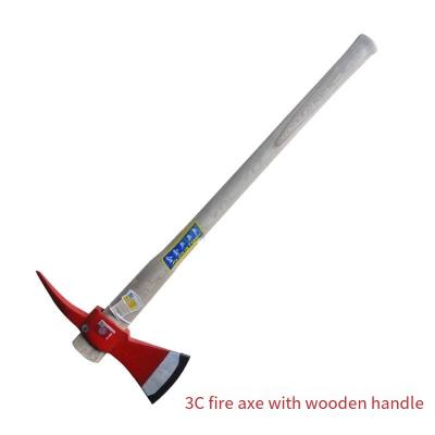 China Factory Wholesale Price High Quality Wooden Handle Rescue Fire Waist Ax for sale