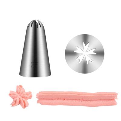 China Viable Pastry Tools Turntable Holder Cake Decorating Set 304 Stainless Steel Floral Icing Sprinkler Tips Icing Tips for sale