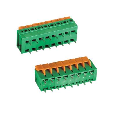 China PCB / PCB Connectors Best Easy To Connect Spring Terminal Block Of Insulated Frame That Holds The Wires Together for sale