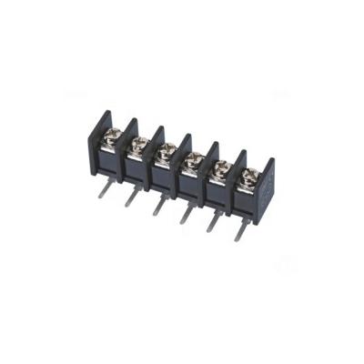 China PCB 7.62mm 7P Pitch Barrier Terminal Block Right Angle for sale