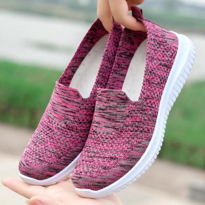 China 996 Breathable Ladies Office Sneaker Anti-Slippery Casual Shoes For Women Low Price Lady Shoes 2021 zapatos mujer for sale