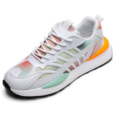 China 2021 New Korean men's fashion sneakers breathable outdoor comfortable sports running fashion sports shoes for men for sale