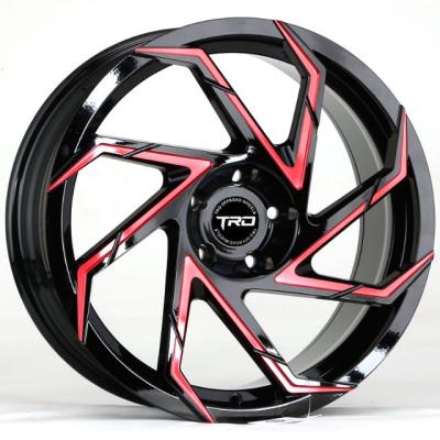 China Sports modification 18 inch flow shaped concave rotary shape pcd114 3 rim 112 120 5 hole aluminum alloy wheel for sale