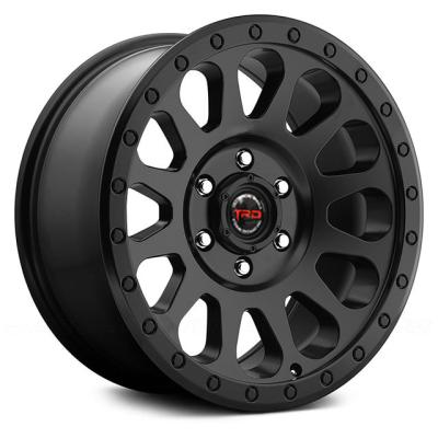 China Off-road modification Tro d579 off-road pickup suv17inch imitatio alloy wheel 1 piece matte black drop shape design waterside wheel lock bead for sale