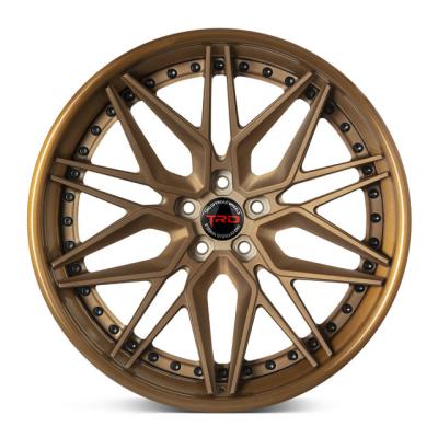 China Sports Type Deep Plate Designs Two Forged Wheels , 20 Inch Alloy Wheels 5x114 3 5x120 Forged Rims for sale