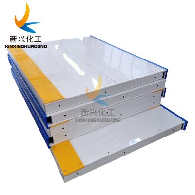 China UHMWPE/HDPE/PP Ice Hockey Track Barriers Ice Skating Barriers Dasher Board System with Aluminum Framed for sale