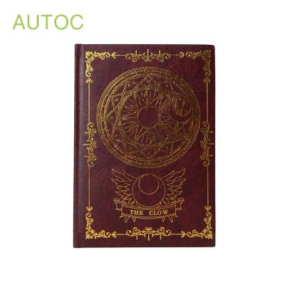 China Customized Design A4 A5 Canvas Cover Hardcover Book Spiral Dairy Notebook for sale