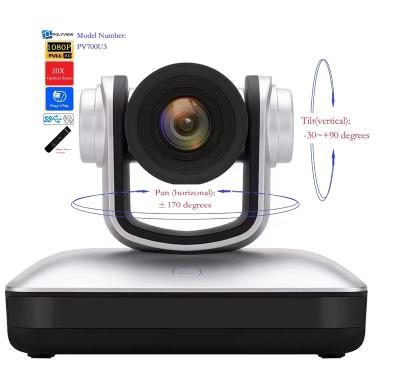 China Conference Room Meeting Solution Video Conferencing Camera, 20x Optical Zoom, Pan /Tilt, Full HD 1080P with USB3.0 - HDMI Interface Hook and Play (Polyview: PV700U3) for sale