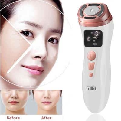 China Mini Hifu 2.0 Radio Frequency Ultrasonic Face Instrument Beauty Device Hifu 2.0 Ultrasonic Beauty Device Multifunction Home HIFU Anti Aging Skin Treatment for sale