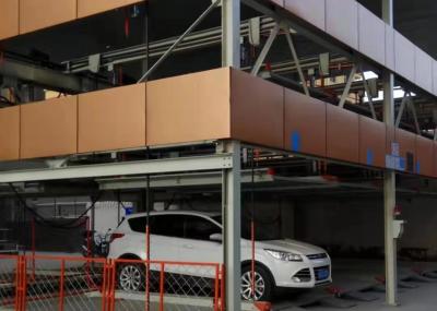 China Q345B Multi Storey Steel Structure Car Parking Automatic Hot Dip Galvanized Surface for sale